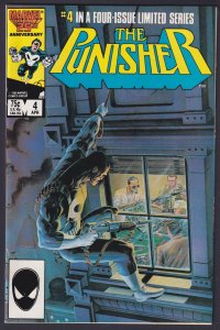 Punisher #4 (1986) Marvel Comics Copper-age Limited Series NM
