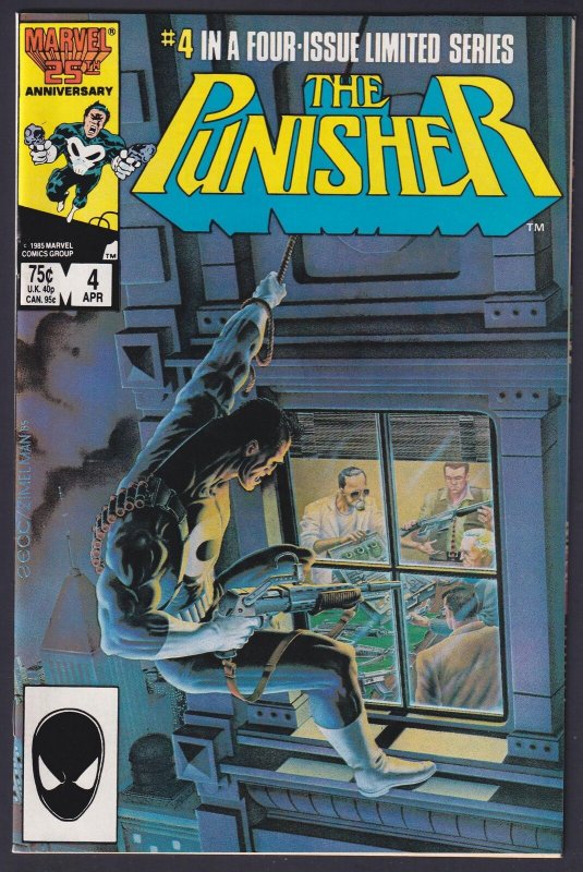 Punisher #4 (1986) Marvel Comics Copper-age Limited Series NM