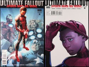 ULTIMATE FALLOUT #4 2nd Print by Mark Bagley & Sara Pichelli Set in Very Fine