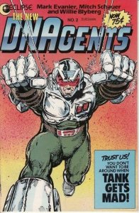 THE NEW DNAGENTS #2, VF/NM, Eclipse Comics 1985  more Indies in store