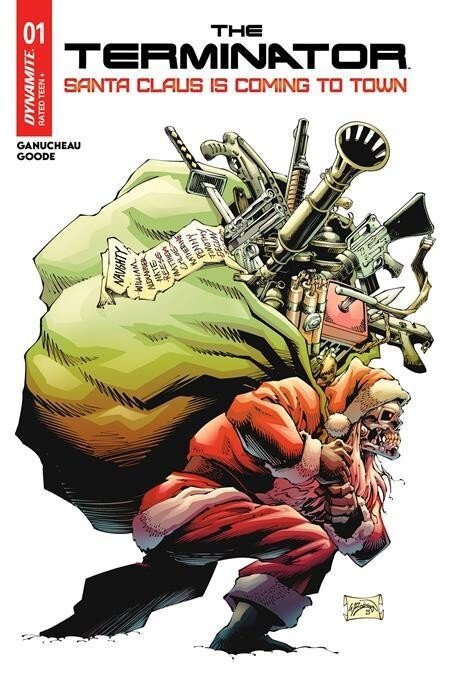 Terminator Santa Claus Is Coming To Town #1 (one Shot) Cvr A DYNAMITE Comic Book
