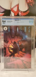 Dark Horse Comics ALIENS #v2 #1 CBC 9.4 Mark Verheiden Denis Beauvais 1989 movie