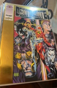 Deathmate #6 Gold Foil Cover (1993) Supreme 