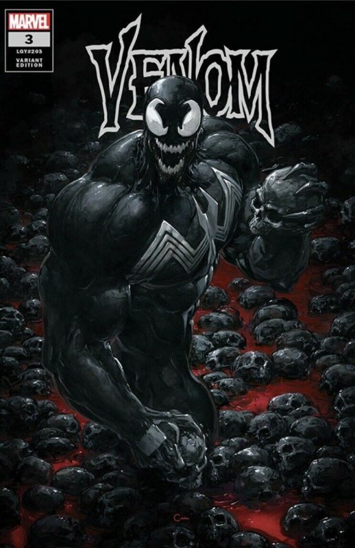 Venom#3 Trade Dress Variant by Clayton Crain - SOLD OUT - KEY - Lmtd 3000 Copies