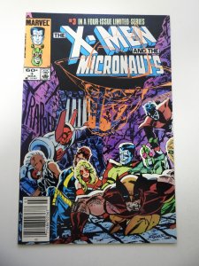 The X-Men and The Micronauts #3 (1984) VF Condition