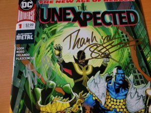 The Unexpected #1 Signed Steve Orlando & Mark Brooks ~ NEAR MINT NM ~ 2018 DC