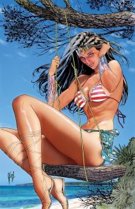 WONDER WOMAN #12 CVR D SWIMSUIT CARD STOCK (PRESALE 8/21/24)