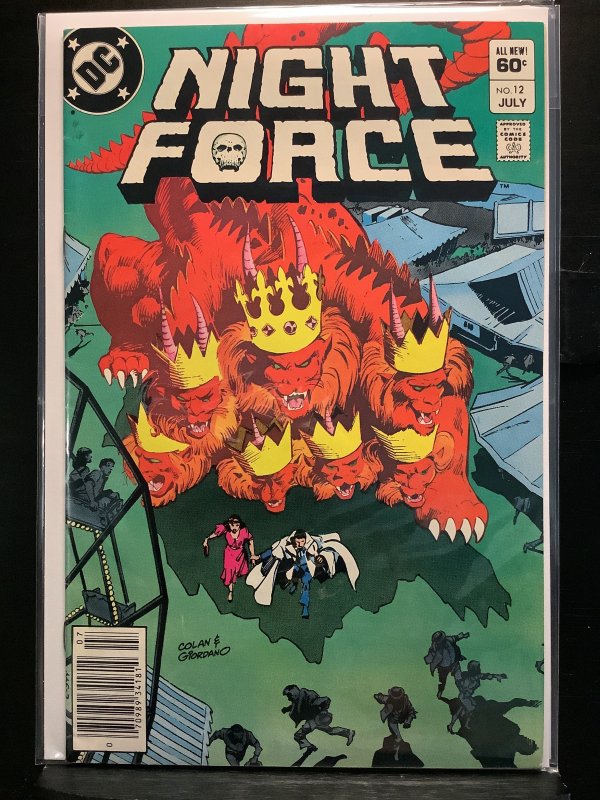 Night Force #12 Newsstand Edition (1983)