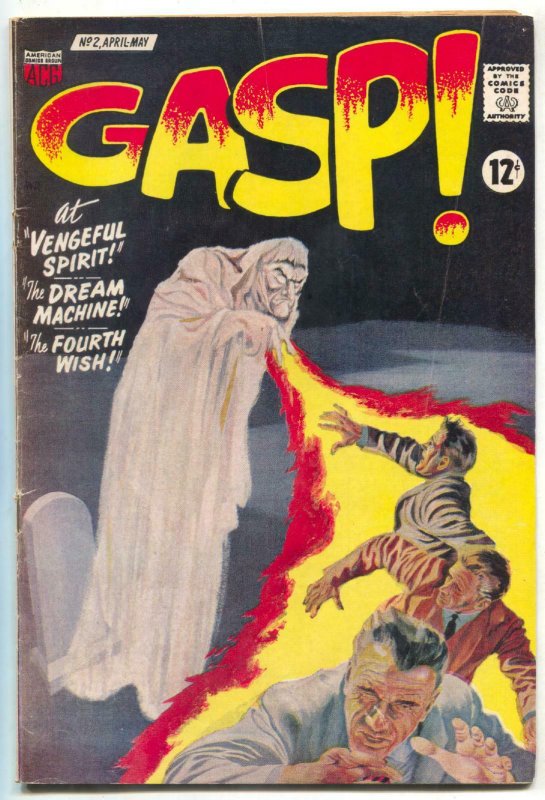 Gasp! #2 1967- Frankenstein & Dracula- VG