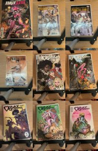 Lot of 9 Comics (See Description) Rat Queens, Star Wars