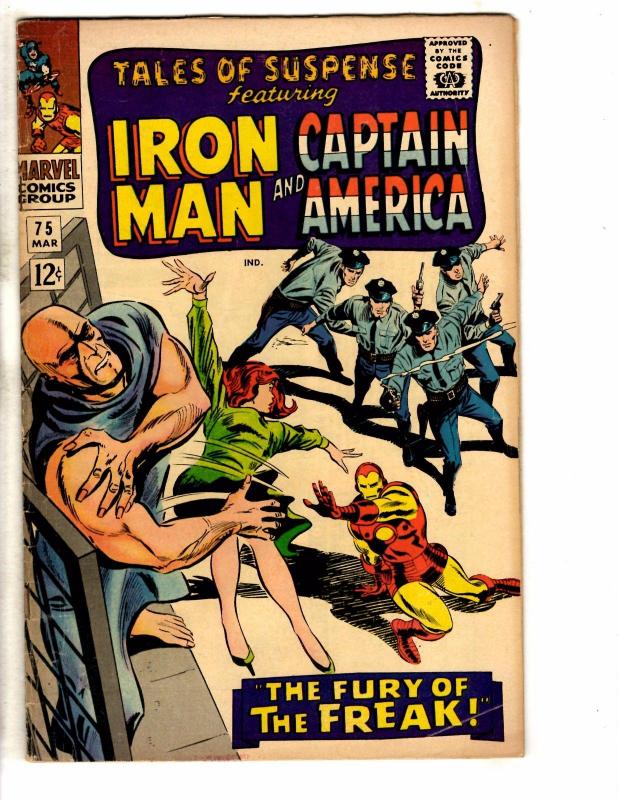 Tales Of Suspense # 75 VG/FN Marvel Comic Book Iron Man Captain America LD1