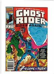 Original Ghost Rider Rides Again #3 VF 8.0 Newsstand Marvel Comics 1991