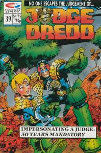 Judge Dredd (Vol. 2) #39 VF ; Fleetway Quality