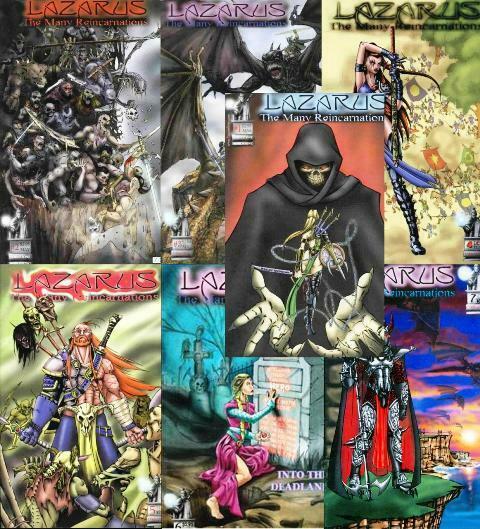 LAZARUS MANY REINCARNATIONS (2000 LODESTONE)1-7 the SET COMICS BOOK