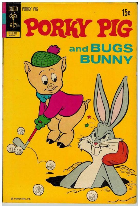 PORKY PIG (1965-1984 GK) 43 FN+ Aug. 1972 COMICS BOOK