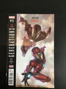 Generations: Iron Man & Ironheart (2017) #1 2nd Print - Brian Bendis - Marvel