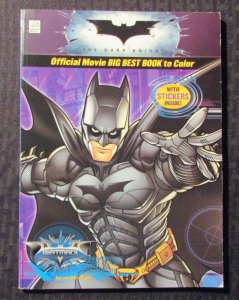 2008 BATMAN The Dark Knight Coloring Sticker Book FN+ 6.5 Unused/Complete