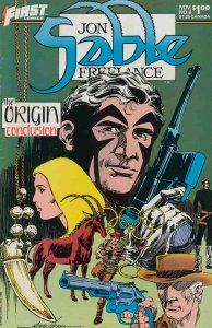 Jon Sable, Freelance #6 VF ; First | Mike Grell the Origin 4