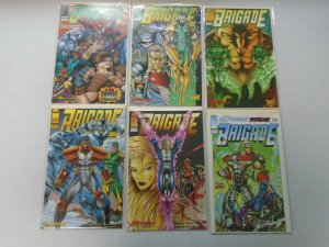 Brigade #0-9 (1st + 2nd Series) Image Comics 13 Diff Books 8.0 VF (1992-1993) 