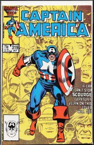 Captain America #319 (1986) Captain America