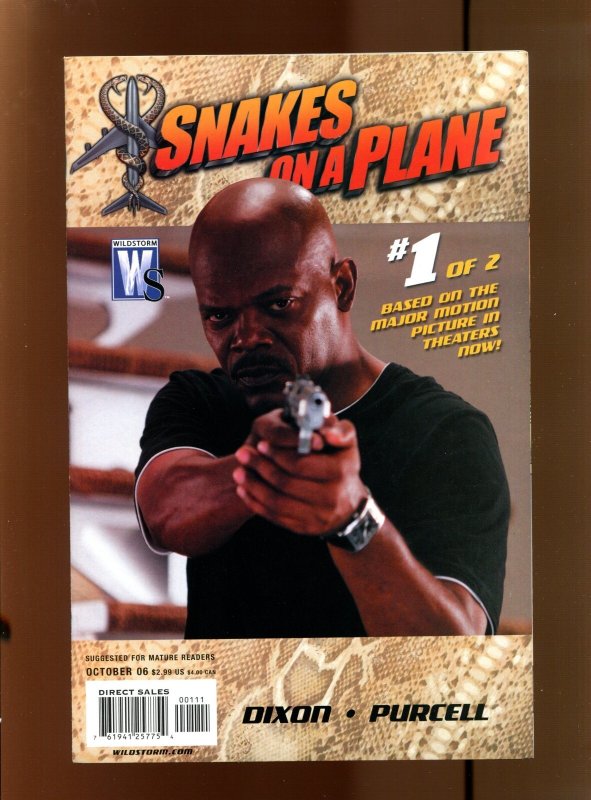 Snakes on the Plane 2PC #1-2 - Complete Set / Movie Adaptation (8.0/8.5) 2006