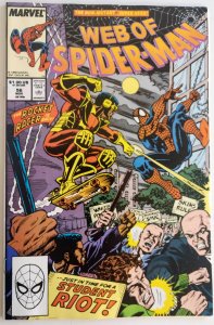 Web of Spider-Man #56 (VF/NM, 1989)