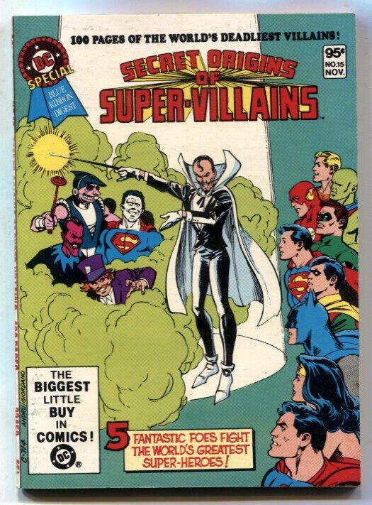 DC Special Blue Ribbon Digest #15 1981- Secret Origins Of Super-villains