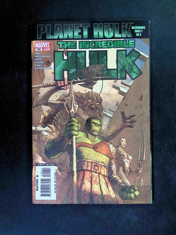 Incredible Hulk #100 (2ND SERIES) MARVEL Comics 2007 NM