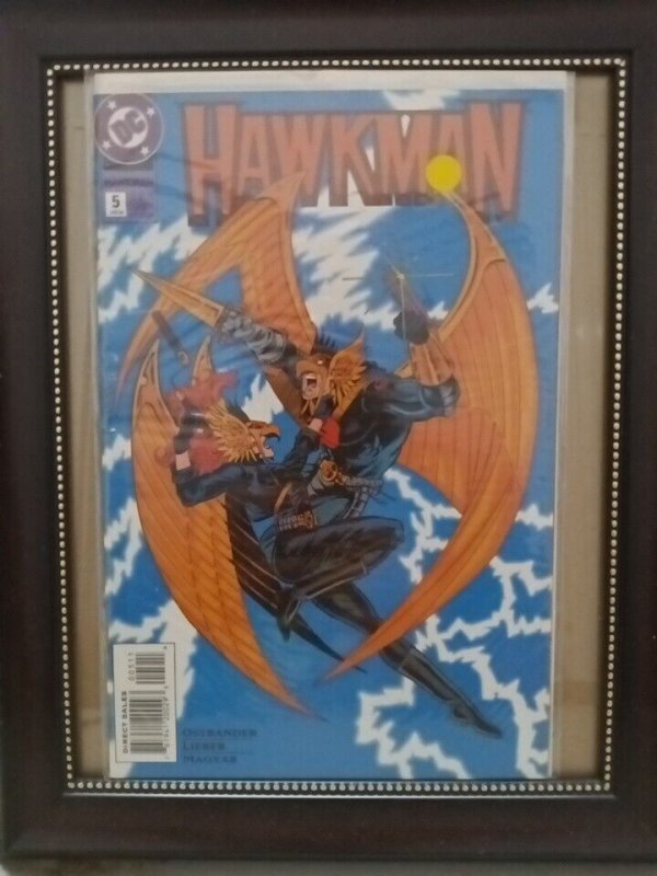 DC Comics Hawkman Lot/5 #’s 4, 5, 6, 7, 8 93-94.  P07