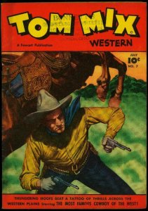 Tom Mix Western--#7--1948--COMIC BOOK--Fawcett--VG/FN