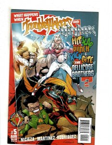 12 Troublemakers Acclaim Comics # 1 2 3 4 5 6 7 8 9 10 11 12 Superhero RB15