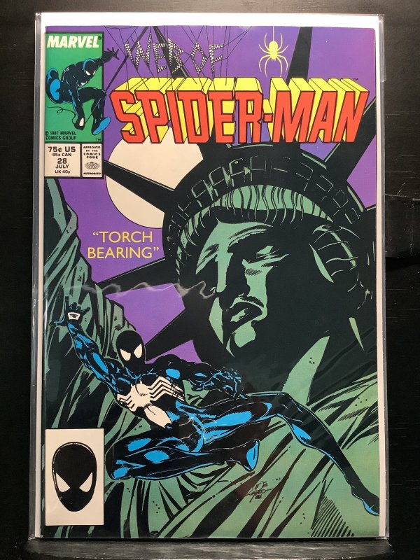 Web of Spider-Man #28 Direct Edition (1987)