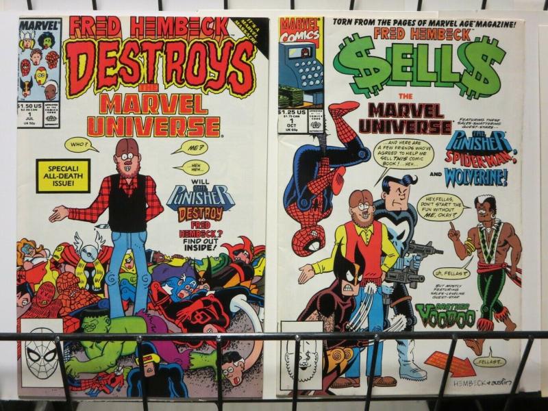 FRED HEMBECK 1(DESTROYS),1(SELLS) Marvel