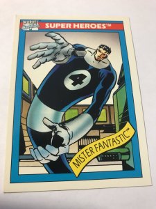 MISTER FANTASTIC #19 card : 1990 Marvel Universe Series 1, NM/M, Fan Four, Reed