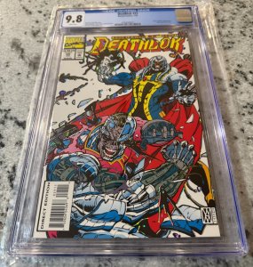 Deathlok #25 CGC Grade 9.8 Marvel Comic Book No Foil Error Version RARE 1/1 JH27