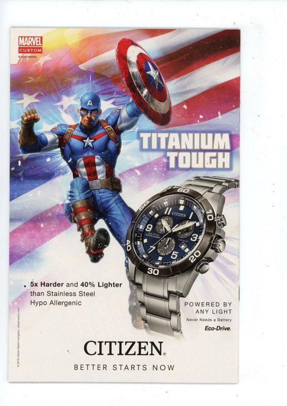 Captain America Annual (2018) Marvel Comics