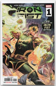 Iron Fist #1  (2022) Iron Fist [Key Issue]