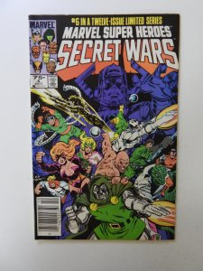 Marvel Super Heroes Secret Wars #6 (1984) VF+ condition