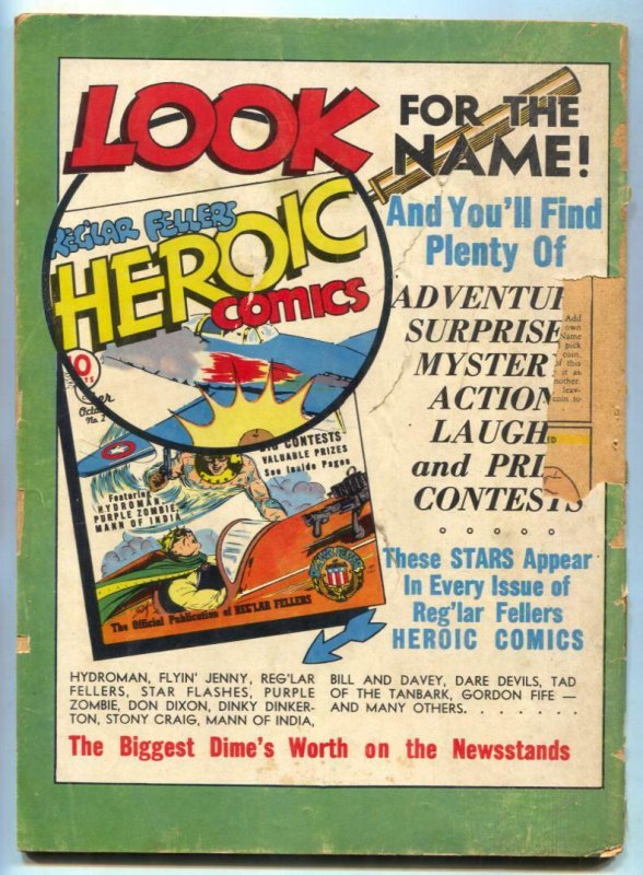 Famous Funnies #73 1940- Jack Kirby- Buck Rogers FAIR