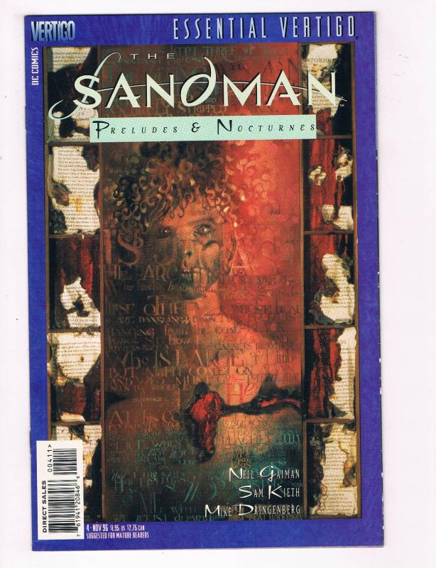 Sandman Preludes & Nocturnes #4 NM DC Vertigo Comics Comic Book Nov 1996 DE28