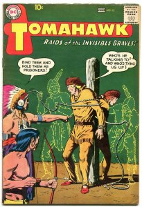 Tomahawk #62 1959- DC Silver age Western Comic- FN+