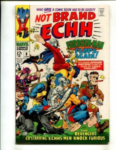 NOT BRAND ECHH #8 (7.0) BEATLES CAMEO!! 1968