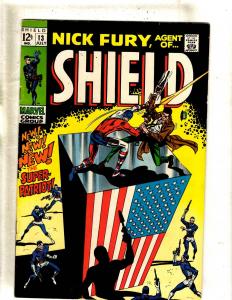 Nick Fury Agent Of Shield # 13 VF- Marvel Comic Book Silver Age Avengers FM4