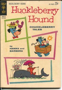 Huckleberry Hound Chuckleberry Tales #18 1962-1st Gold Key-Hanna-Barbera-FN+