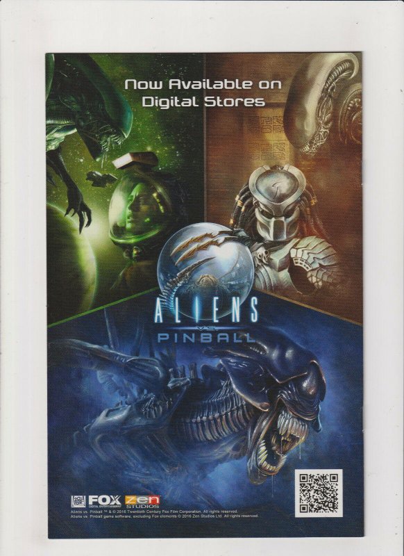 Aliens Defiance #3 VF/NM 9.0 Dark Horse Comics Colonial Marines 2016