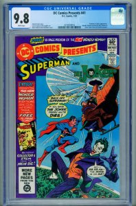 DC COMICS PRESENTS #41 CGC 9.8 comic book-SUPERMAN/JOKER 4318359016