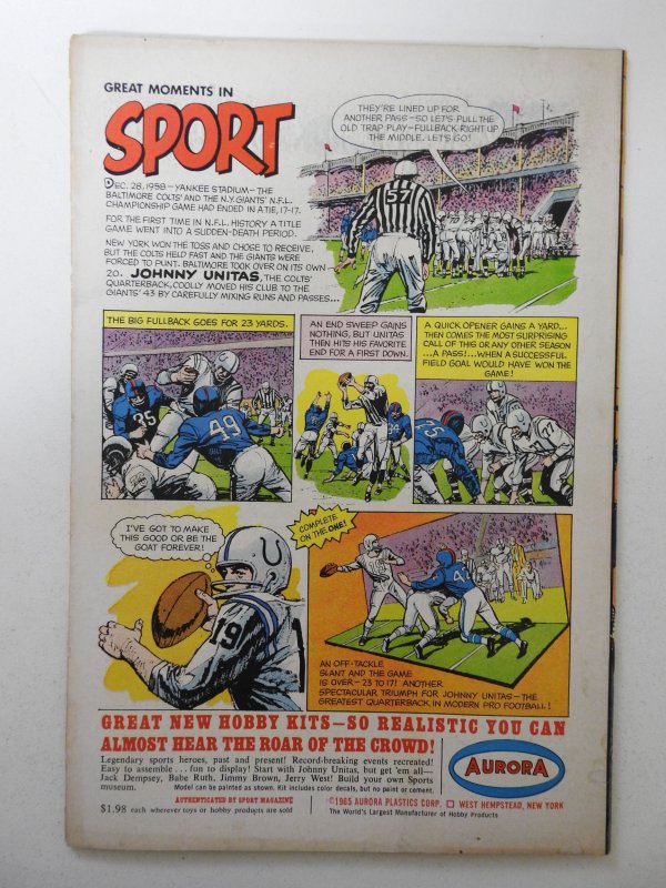 Action Comics #331 (1965) VG+ Condition moisture stain, stamp fc