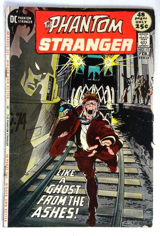 Phantom Stranger #17 ghost Ashes DC (1972) VG