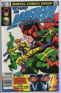 WHAT IF? #28 - 8.5, WP - Daredevil by Miller - Ghost Rider