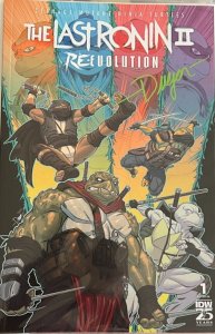 TMNT The Last Ronin II Re-Evolution #1 Signed By Deegan SCC Cover IDW 2024 EB200